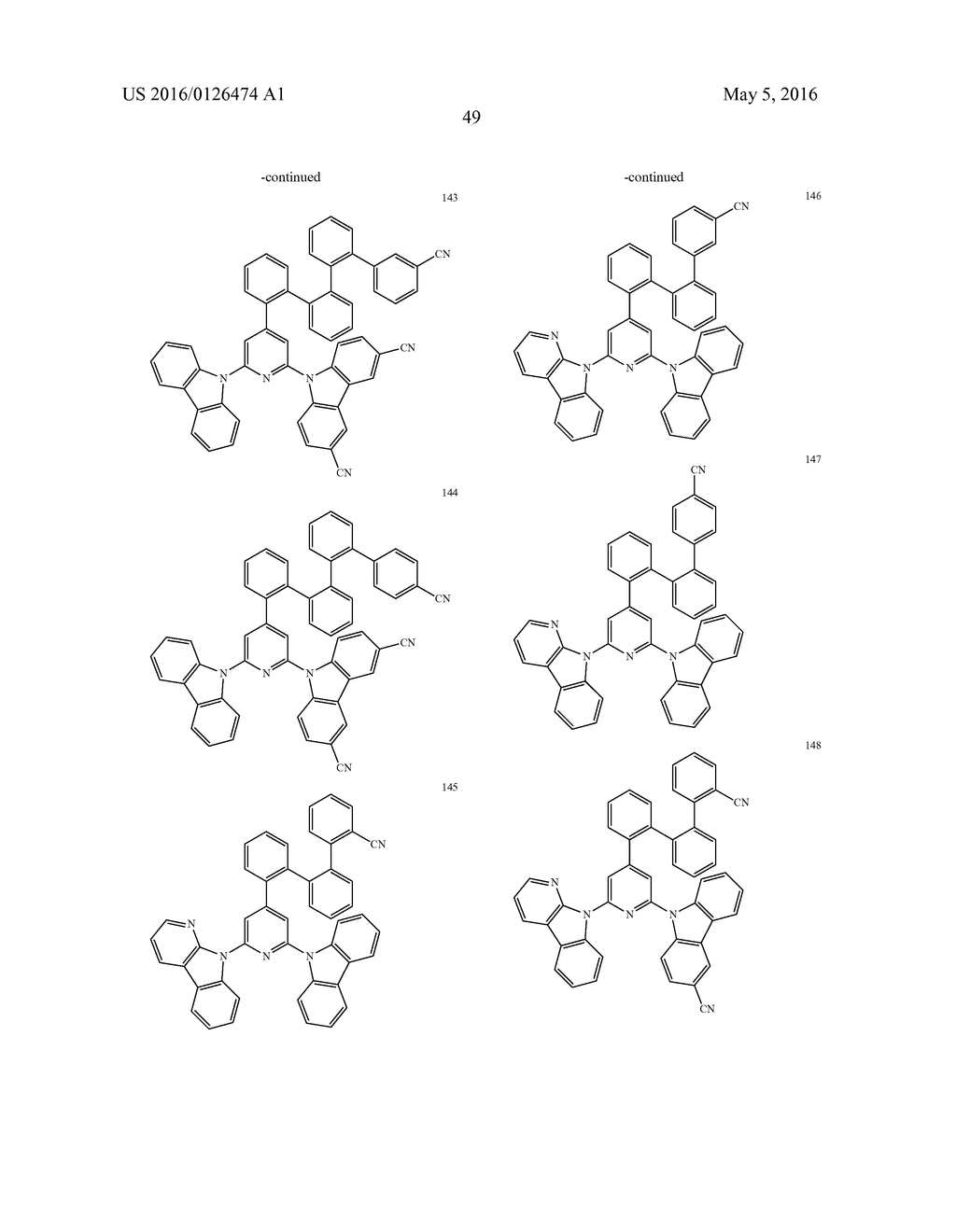 CARBAZOLE-BASED COMPOUND AND ORGANIC LIGHT-EMITTING DEVICE INCLUDING THE     SAME - diagram, schematic, and image 51