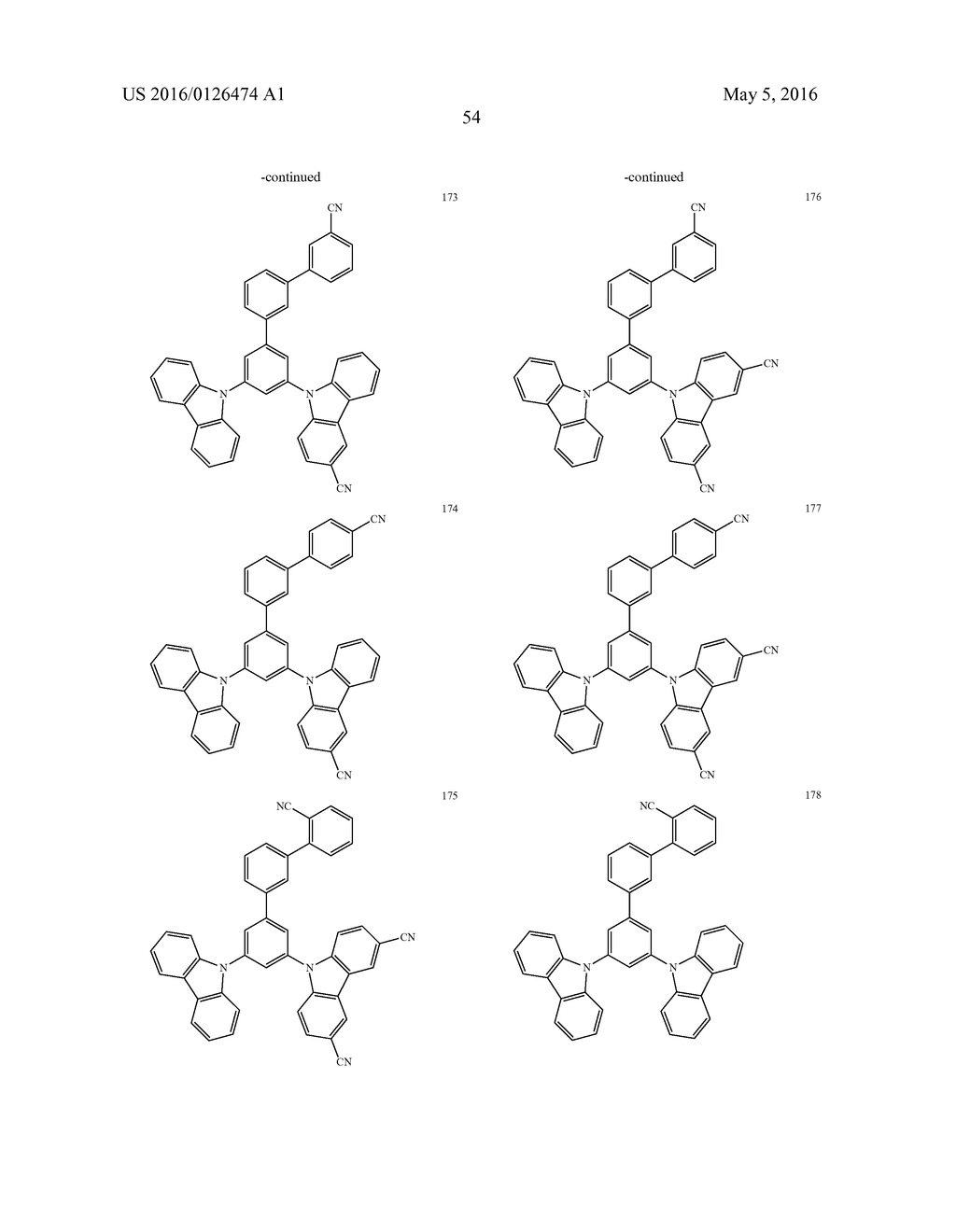 CARBAZOLE-BASED COMPOUND AND ORGANIC LIGHT-EMITTING DEVICE INCLUDING THE     SAME - diagram, schematic, and image 56