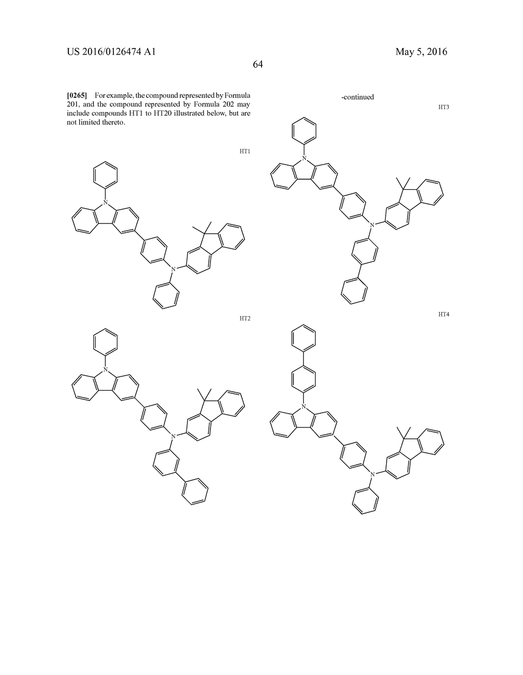 CARBAZOLE-BASED COMPOUND AND ORGANIC LIGHT-EMITTING DEVICE INCLUDING THE     SAME - diagram, schematic, and image 66