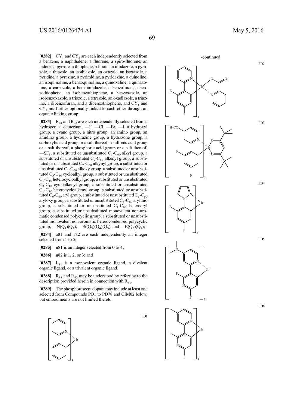 CARBAZOLE-BASED COMPOUND AND ORGANIC LIGHT-EMITTING DEVICE INCLUDING THE     SAME - diagram, schematic, and image 71