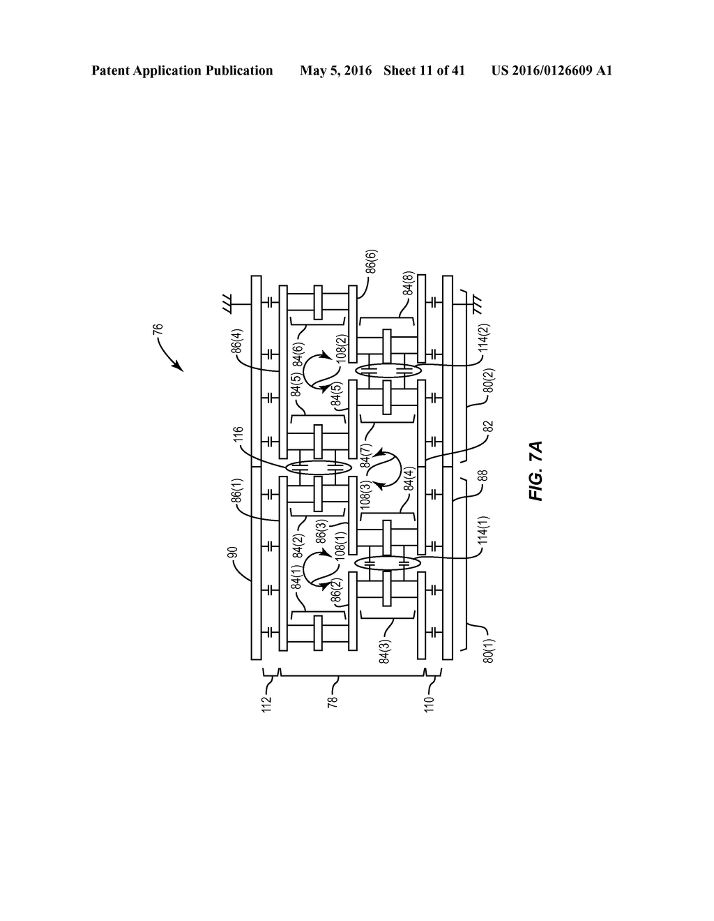 COUPLED SLOW-WAVE TRANSMISSION LINES - diagram, schematic, and image 12