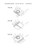 TERMINAL HOLDING MEMBER AND CLAMPING DEVICE INCLUDING TERMINAL HOLDING     MEMBER AND ELECTROCONDUCTIVE MEMBER diagram and image