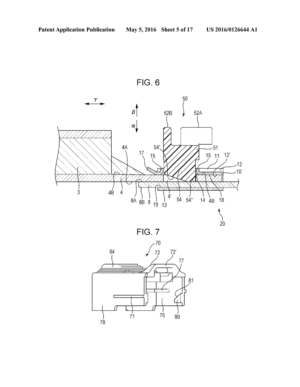 TERMINAL HOLDING MEMBER AND CLAMPING DEVICE INCLUDING TERMINAL HOLDING     MEMBER AND ELECTROCONDUCTIVE MEMBER - diagram, schematic, and image 06