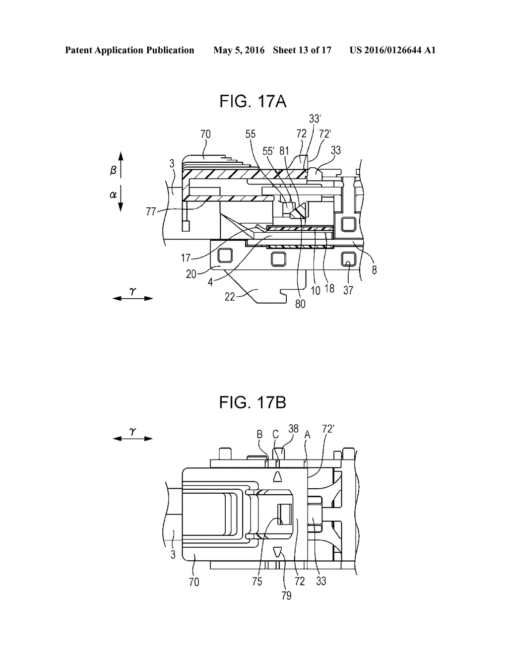 TERMINAL HOLDING MEMBER AND CLAMPING DEVICE INCLUDING TERMINAL HOLDING     MEMBER AND ELECTROCONDUCTIVE MEMBER - diagram, schematic, and image 14