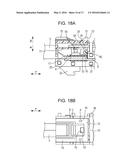 TERMINAL HOLDING MEMBER AND CLAMPING DEVICE INCLUDING TERMINAL HOLDING     MEMBER AND ELECTROCONDUCTIVE MEMBER diagram and image