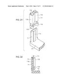 TERMINAL HOLDING MEMBER AND CLAMPING DEVICE INCLUDING TERMINAL HOLDING     MEMBER AND ELECTROCONDUCTIVE MEMBER diagram and image