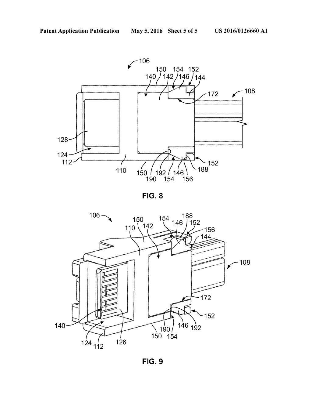 RETENTION FEATURES FOR CABLE ASSEMBLY OF A PLUGGABLE CONNECTOR - diagram, schematic, and image 06