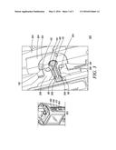 CONNECTOR PROVIDING COMBINED FASTENER AND RADIO FREQUENCY INTERFACE diagram and image