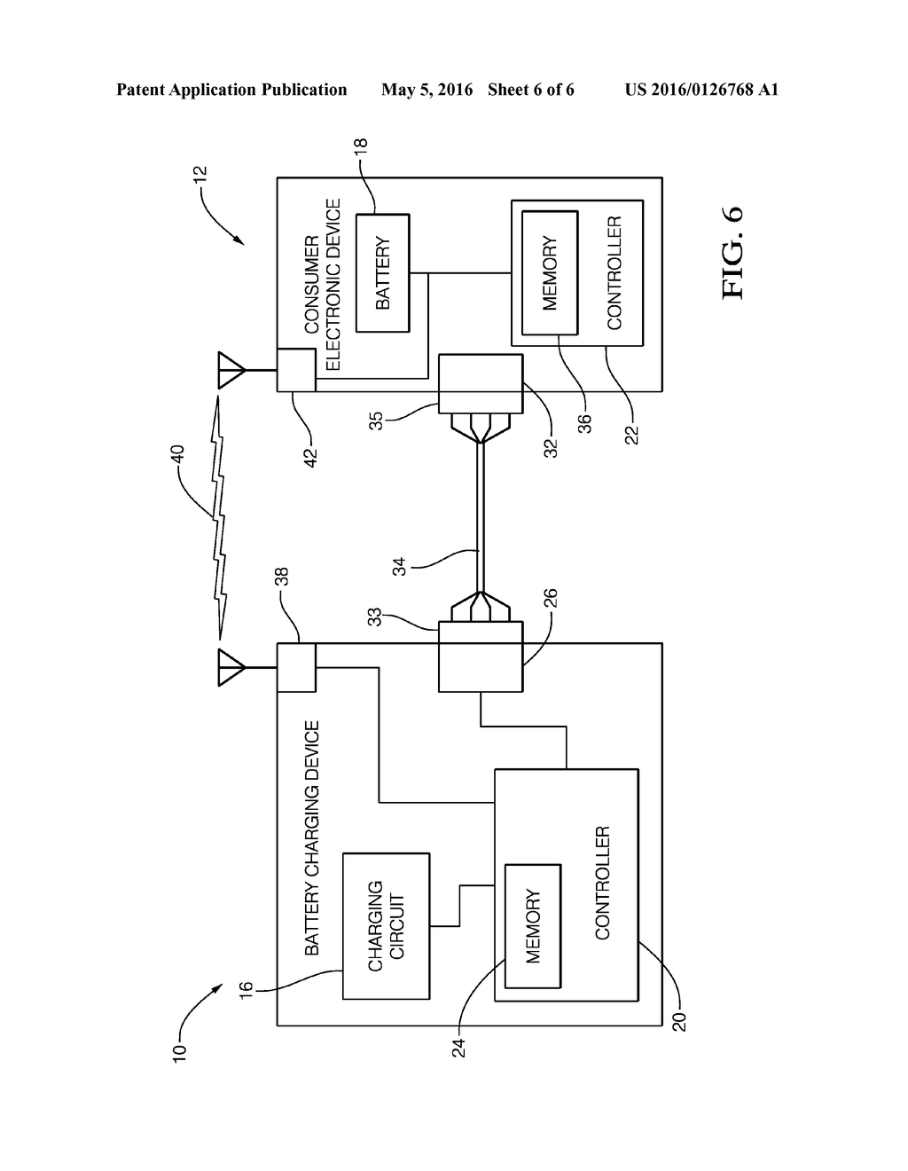 BATTERY CHARGING DEVICE WITH CHARGING PROFILE DATA UPDATE FACILITY - diagram, schematic, and image 07