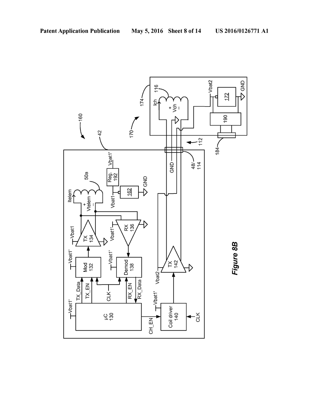 External Controller for an Implantable Medical Device System with an     External Charging Coil Powered by an External Battery - diagram, schematic, and image 09