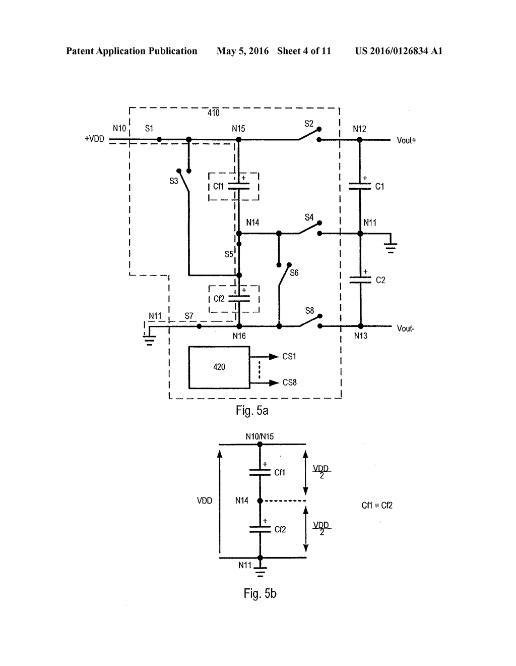 CHARGE PUMP CIRCUIT AND METHODS OF OPERATION THEREOF - diagram, schematic, and image 05