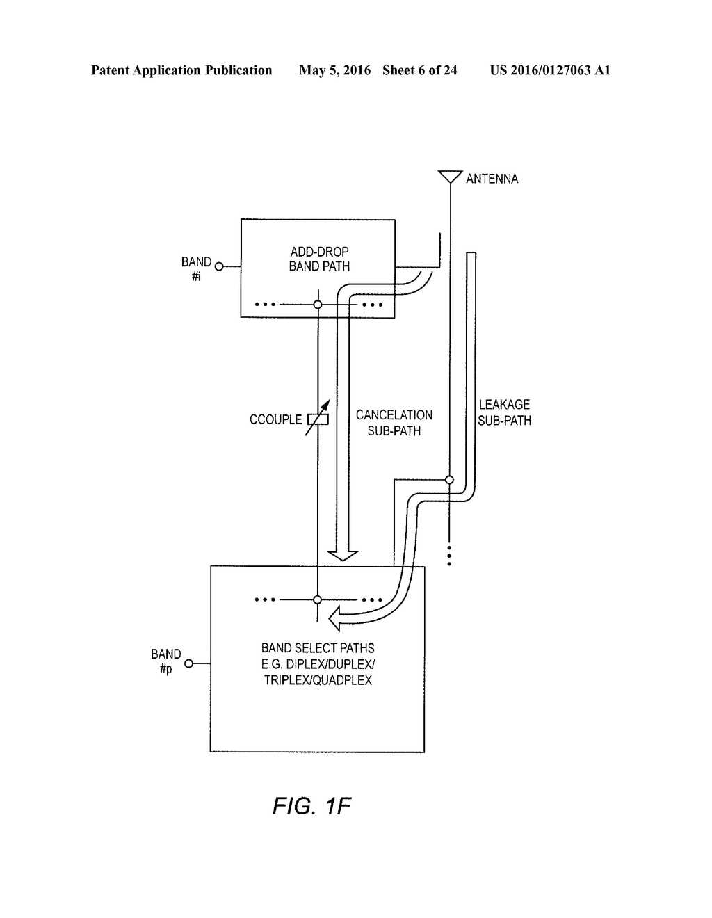 MULTIPLEXERS USING WEAKLY-COUPLED NETWORKS IN RF FRONT END CIRCUITRY - diagram, schematic, and image 07