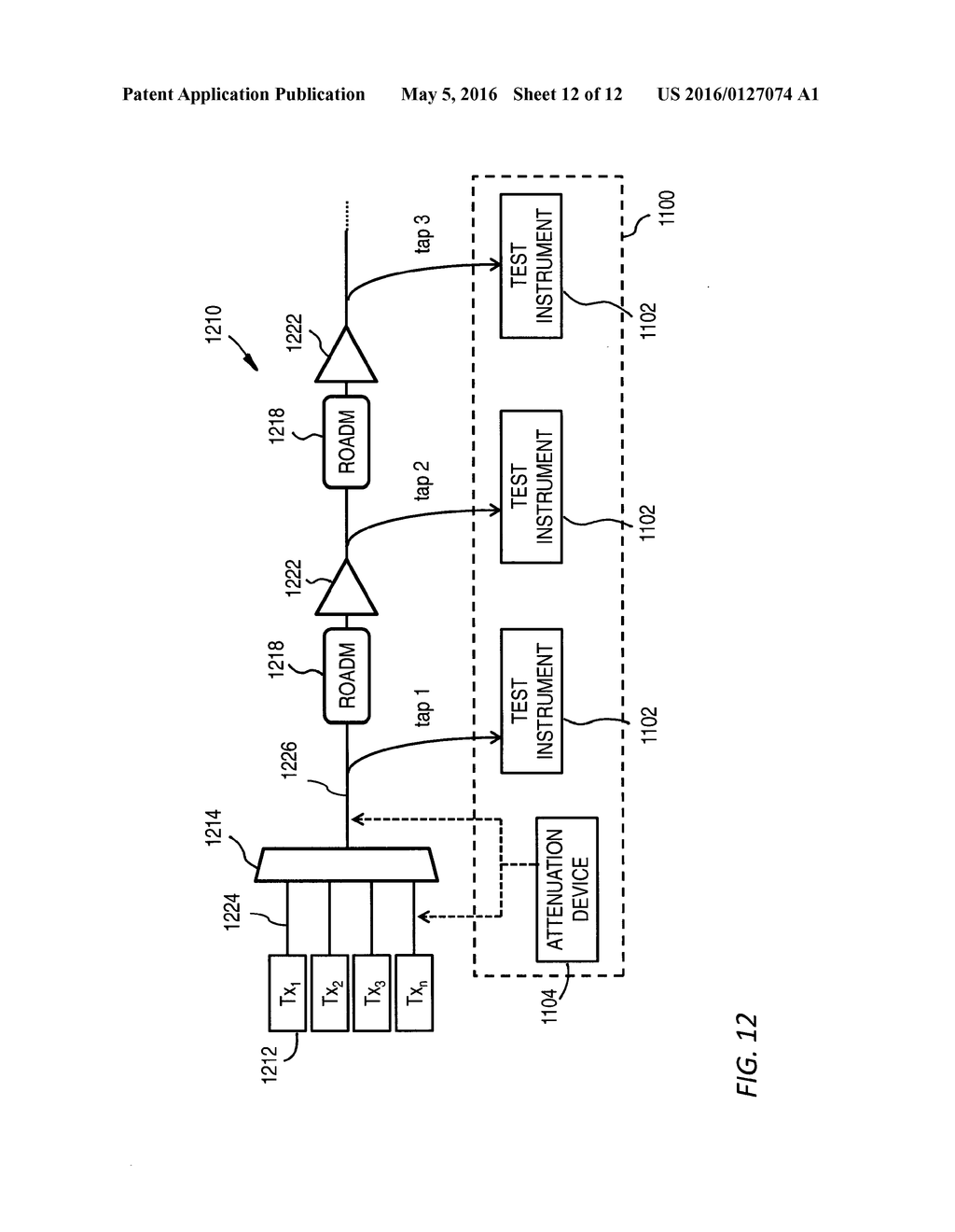 IN-BAND NOISE AND/OR SPECTRAL DEFORMATION MEASUREMENT ON     POLARIZATION-MULTIPLEXED SIGNALS - diagram, schematic, and image 13