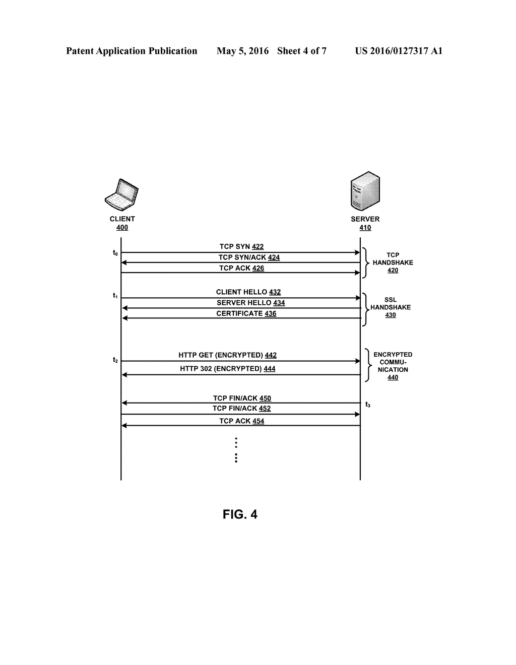 METHOD AND APPARATUS FOR DISPLAYING HTTPS BLOCK PAGE WITHOUT SSL     INSPECTION - diagram, schematic, and image 05