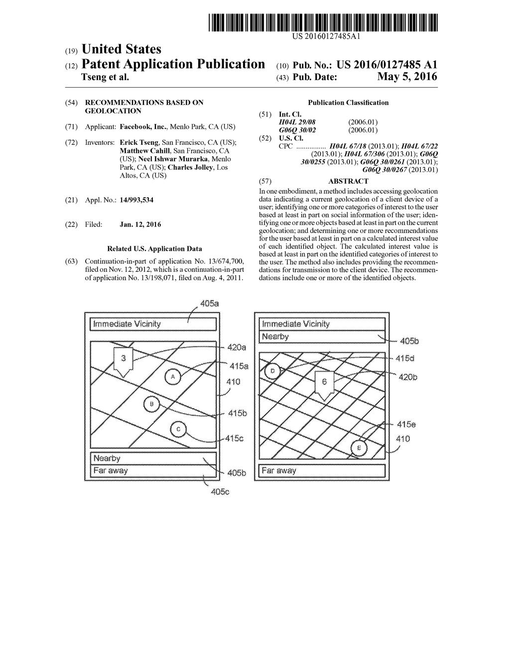 RECOMMENDATIONS BASED ON GEOLOCATION - diagram, schematic, and image 01