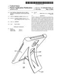 Electronic Portable Device Shell Having an Integral Stand and Stand Brace diagram and image