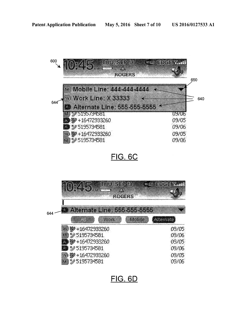 SYSTEMS AND METHODS FOR PROVIDING ALTERNATE LINE SELECTION INFORMATION ON     A MOBILE DEVICE - diagram, schematic, and image 08