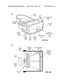 DIFFRACTIVE ELEMENT FOR REDUCING FIXED PATTERN NOISE IN A VIRTUAL REALITY     HEADSET diagram and image