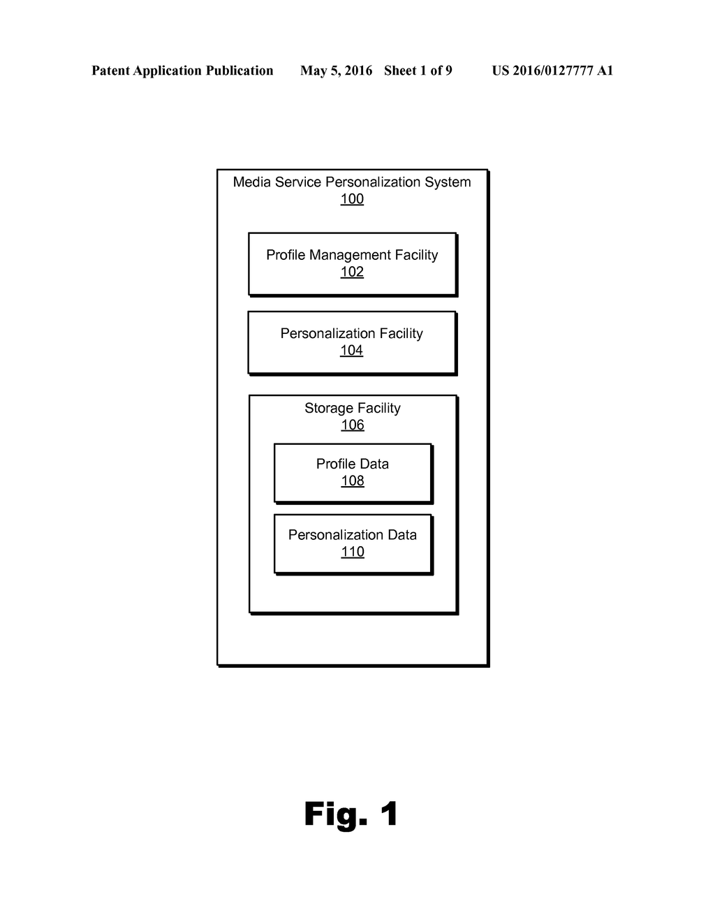 Media Service Personalization Systems and Methods - diagram, schematic, and image 02