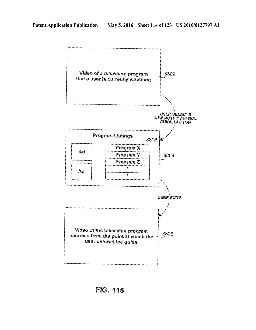 SYSTEMS AND METHODS FOR INTERACTIVE PROGRAM GUIDES WITH PERSONAL VIDEO     RECORDING FEATURES - diagram, schematic, and image 115