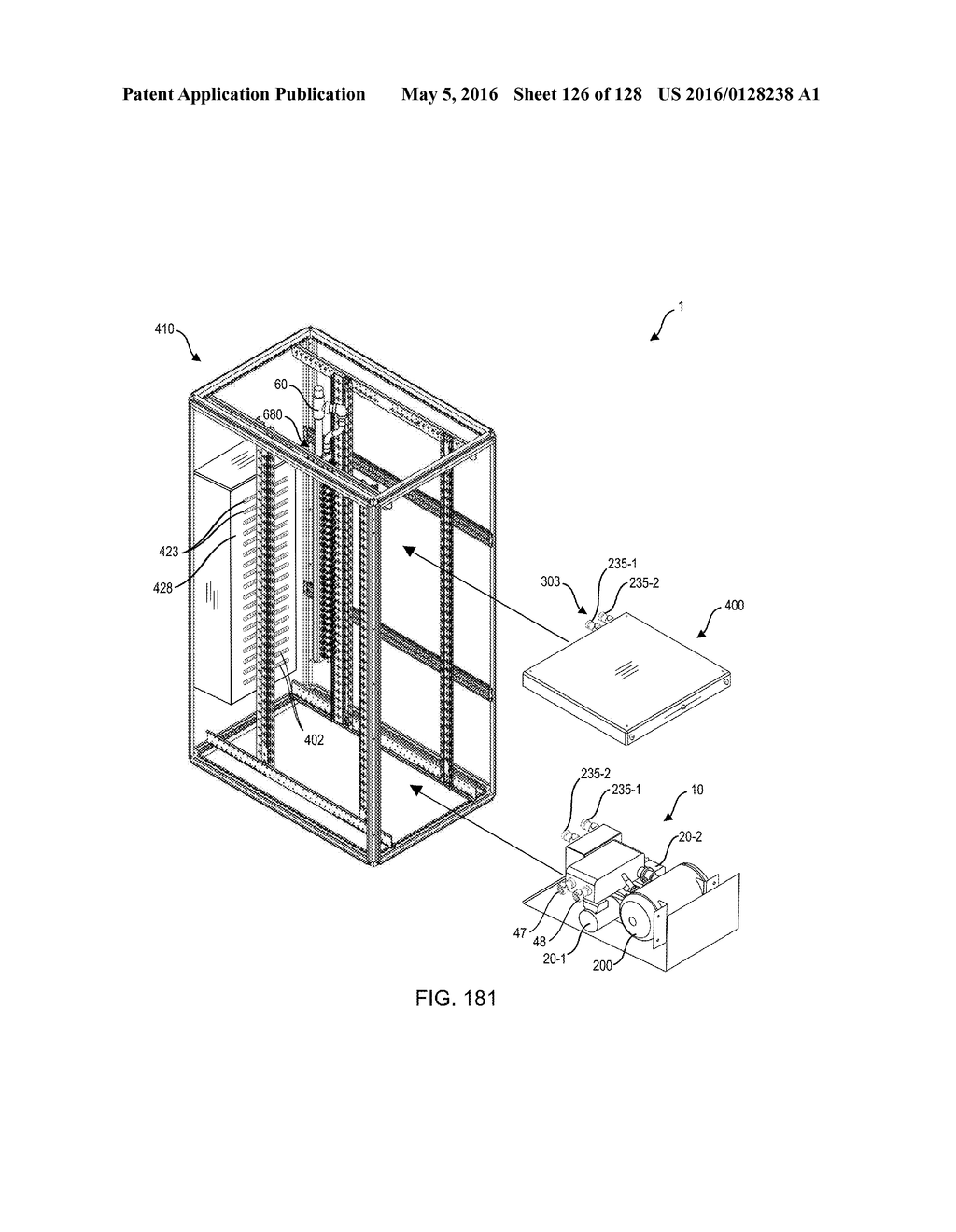 HOT-SWAPPABLE SERVER WITH COOLING LINE ASSEMBLY - diagram, schematic, and image 127