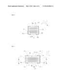 SERIES OF ELECTRONIC COMPONENTS STORED IN A TAPE, MANUFACTURING METHOD FOR     SERIES OF ELECTRONIC COMPONENTS STORED IN A TAPE, AND ELECTRONIC     COMPONENT diagram and image