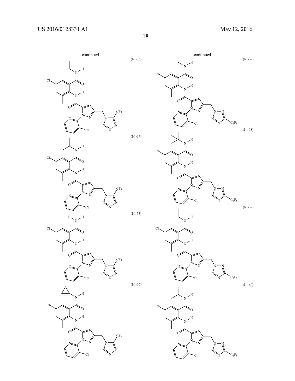 ANTHRANILAMIDES IN COMBINATION WITH FUNGICIDES - diagram, schematic, and image 19
