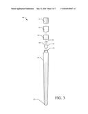 COSMETIC IMPLEMENT WITH MOVABLE APPLICATOR diagram and image