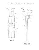 COSMETIC IMPLEMENT WITH MOVABLE APPLICATOR diagram and image