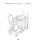 A COMBINATION OF CHILD CARRIER AND STROLLER diagram and image