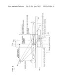 CONTROL DEVICE FOR CONTROLLING TOMOSYNTHESIS IMAGING, IMAGING     APPARATUS,IMAGING SYSTEM, CONTROL METHOD, AND PROGRAM FOR CAUSING     COMPUTER TO EXECUTE THE CONTROL METHOD diagram and image