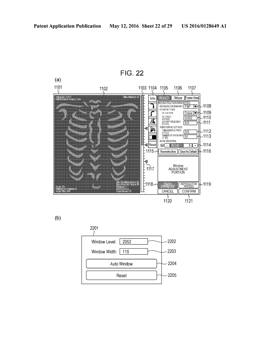 CONTROL DEVICE FOR CONTROLLING TOMOSYNTHESIS IMAGING, IMAGING     APPARATUS,IMAGING SYSTEM, CONTROL METHOD, AND PROGRAM FOR CAUSING     COMPUTER TO EXECUTE THE CONTROL METHOD - diagram, schematic, and image 23