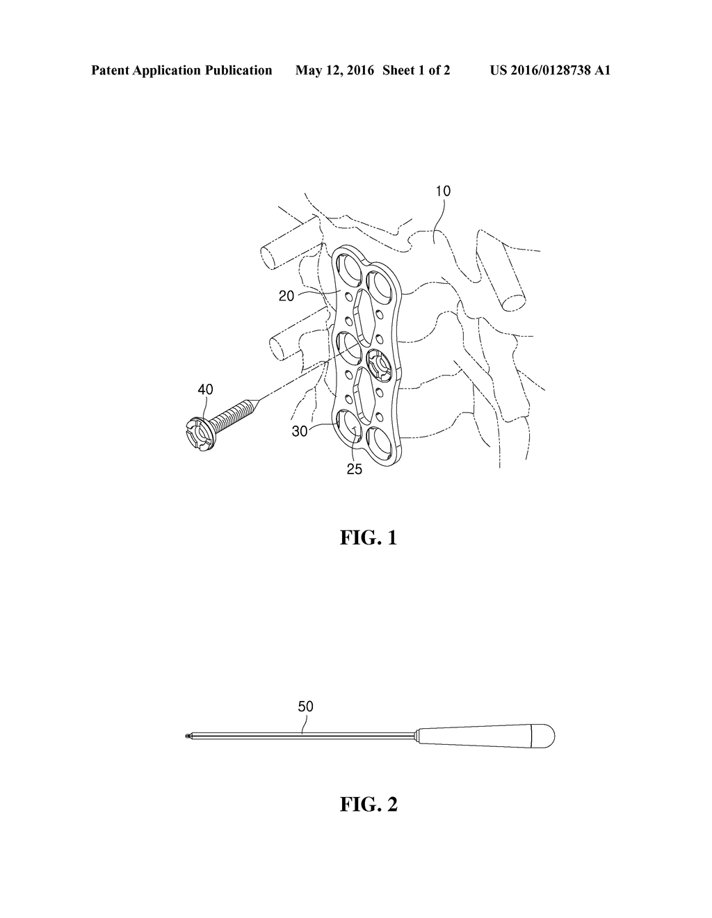 SYSTEM FOR FIXING CERVICAL VERTEBRAE AND A DRIVER USED FOR AN APPARATUS     FOR FIXING CERVICAL VERTEBRAE - diagram, schematic, and image 02