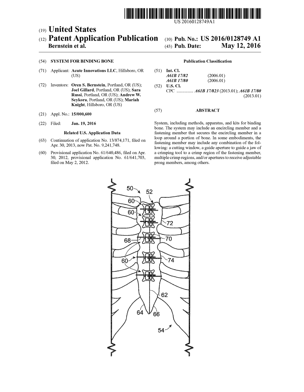 SYSTEM FOR BINDING BONE - diagram, schematic, and image 01