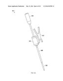 NOTCHED APPARATUS FOR GUIDANCE OF AN INSERTABLE INSTRUMENT ALONG AN AXIS     DURING SPINAL SURGERY diagram and image