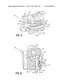 ORTHODONTIC BRACKET HAVING A LINGUALLY BIASED CLOSURE MEMBER AND     ASSOCIATED METHOD diagram and image