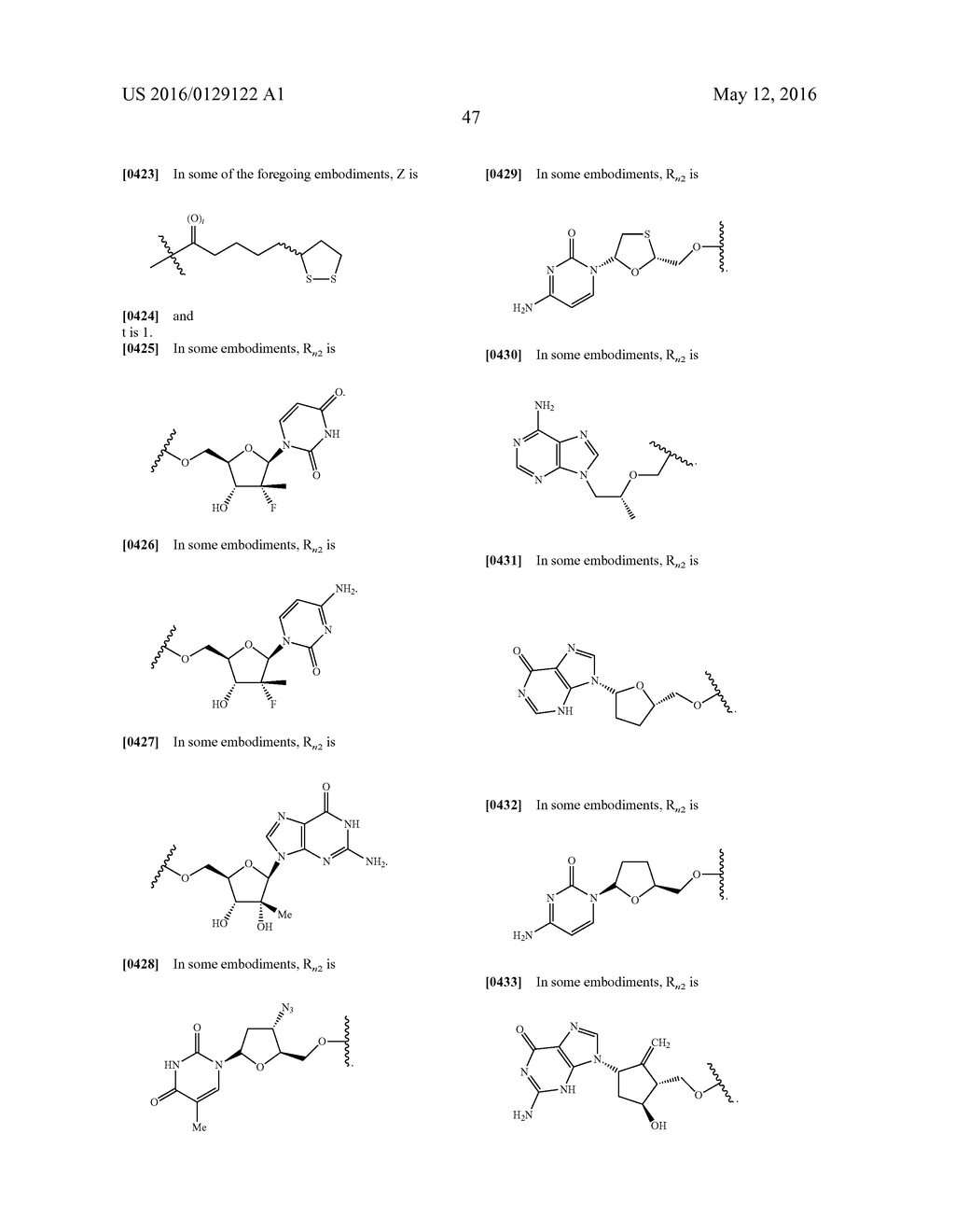 FATTY ACID ANTIVIRAL CONJUGATES AND THEIR USES - diagram, schematic, and image 48