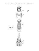 Needleless, Intermittent, Neutral Displacement IV Injection Port diagram and image