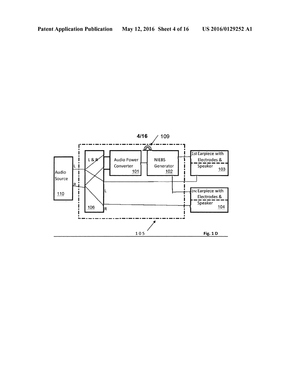 SYSTEMS AND METHODS FOR NONINVASIVE ELECTRICAL BRAIN STIMULATION WITH     POWER TUNES - diagram, schematic, and image 05