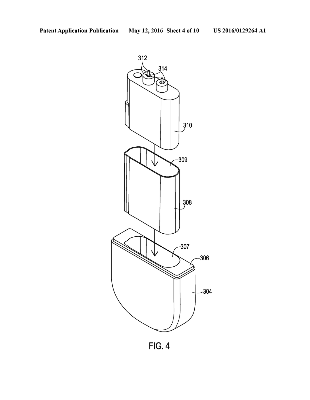 IMPLANTABLE MEDICAL DEVICES WITH ELECTRICALLY ISOLATED BATTERIES IN A     SEPARATE ENCLOSURE - diagram, schematic, and image 05