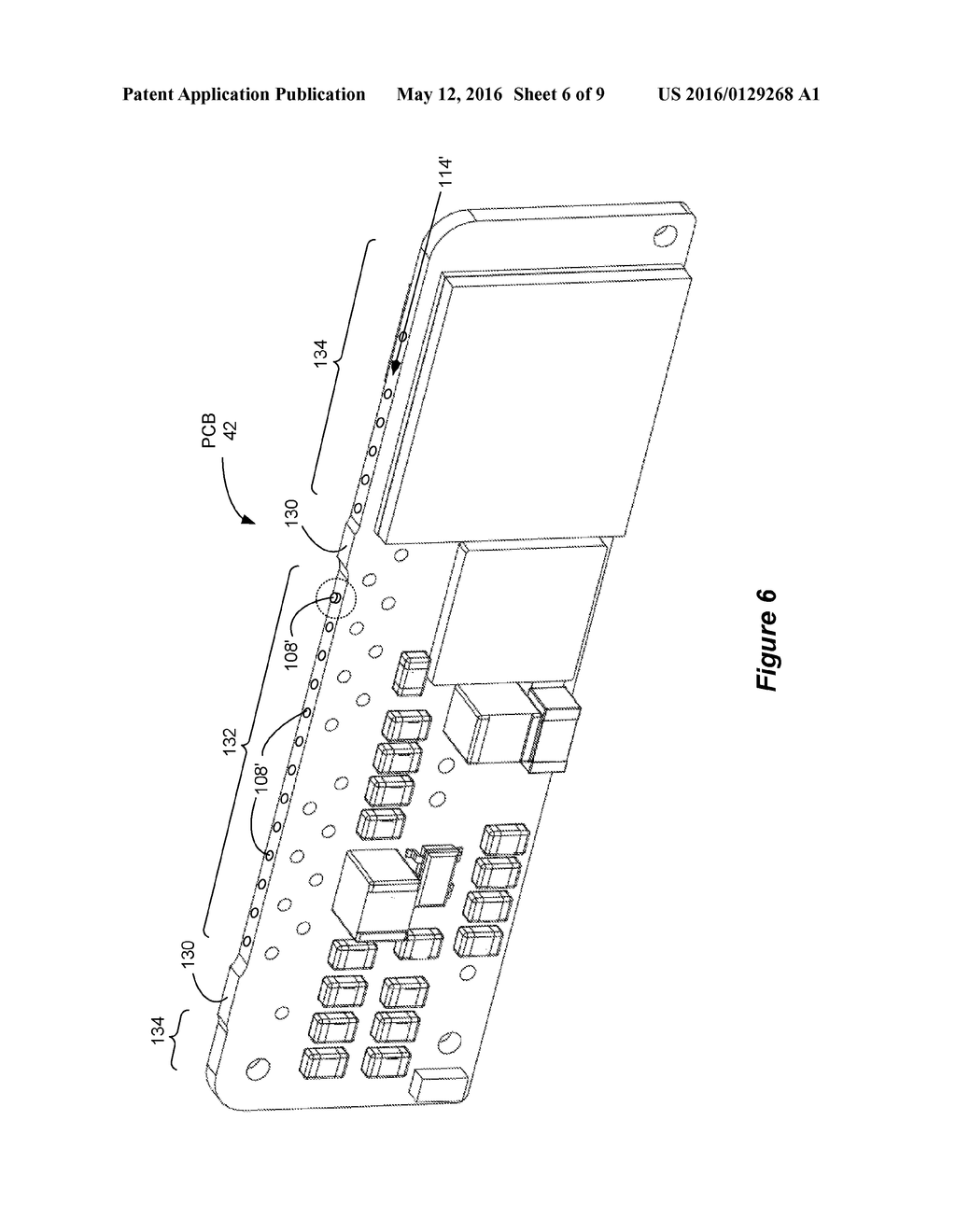 Circuit Board for an Implantable Medical Device, and Method of Fabricating     and Testing - diagram, schematic, and image 07