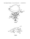 GOLF CLUB HEAD WITH ADJUSTABLE CHARACTERISTICS diagram and image