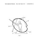 Method for practising golf swing and device therefor diagram and image