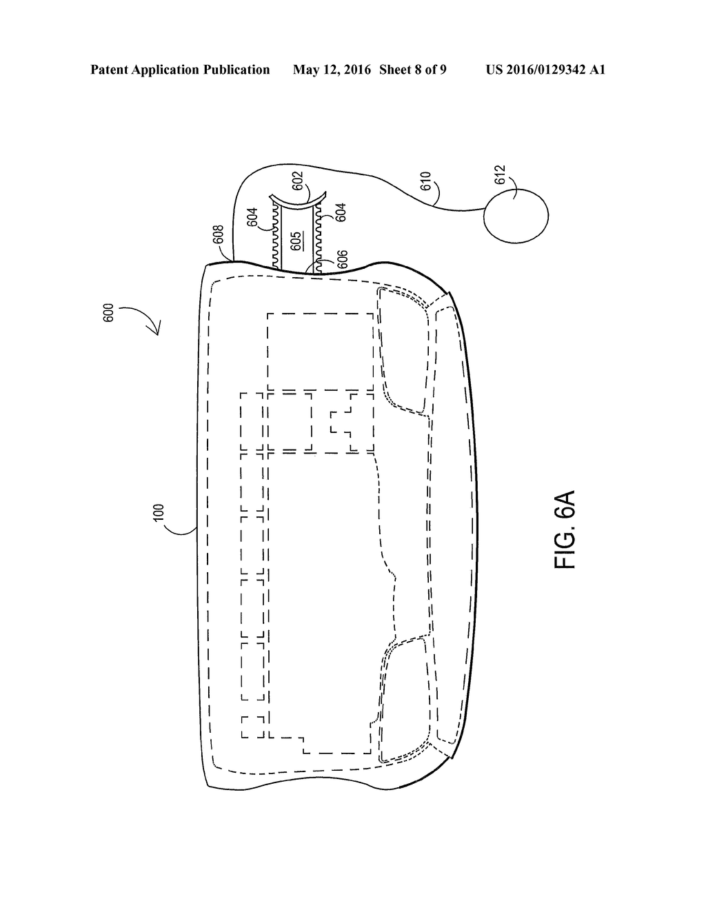 Gaming Keyboard With Hand Registration Features - diagram, schematic, and image 09