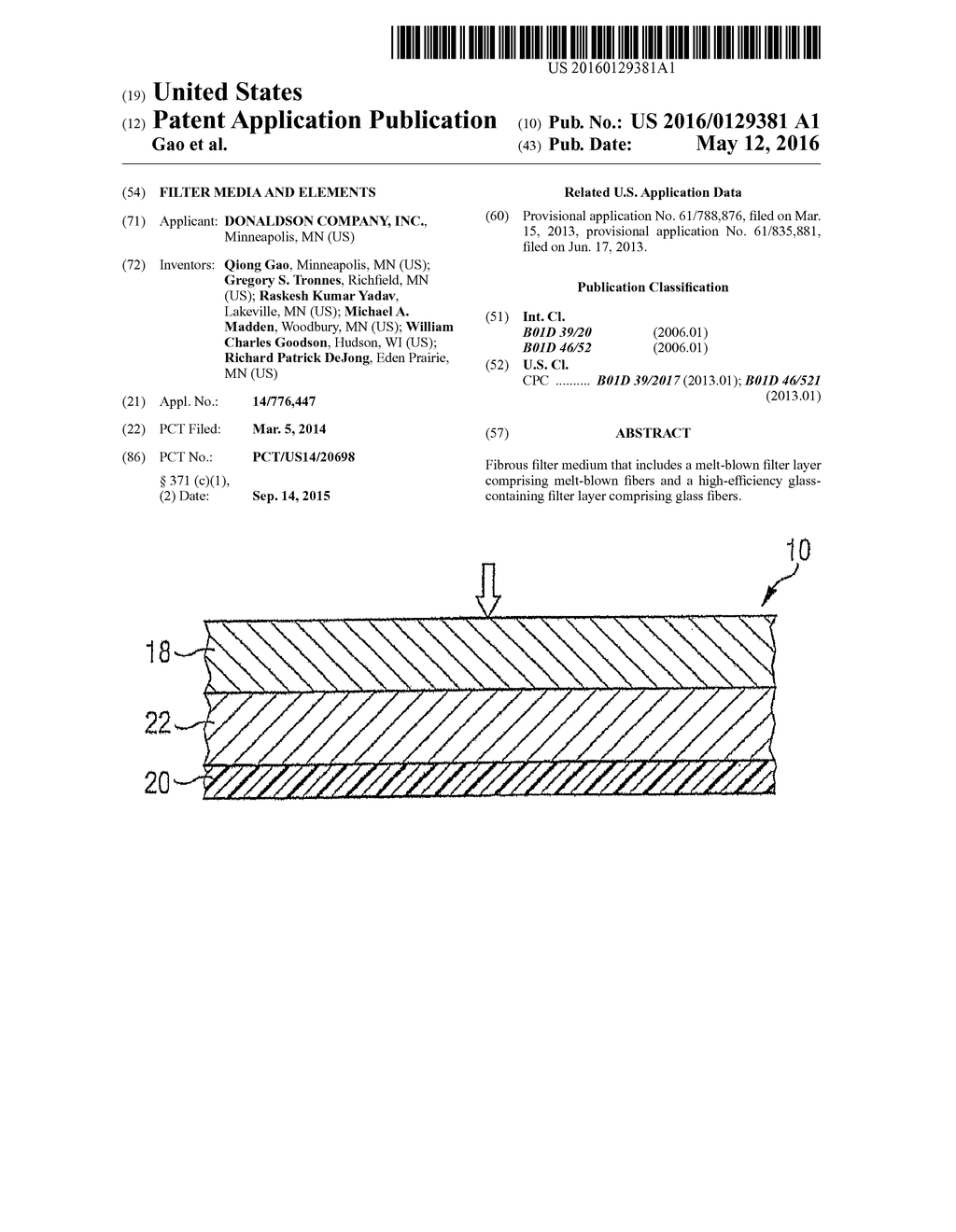 FILTER MEDIA AND ELEMENTS - diagram, schematic, and image 01