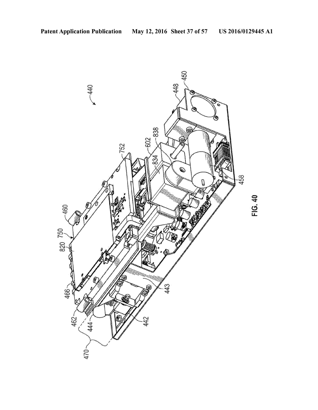 INSTRUMENT FOR PROCESSING CARTRIDGE FOR PERFORMING ASSAYS IN A CLOSED     SAMPLE PREPARATION AND REACTION SYSTEM - diagram, schematic, and image 38