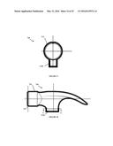 ROOFING AND NAIL REMOVAL HAMMER diagram and image