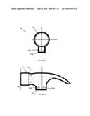 ROOFING AND NAIL REMOVAL HAMMER diagram and image