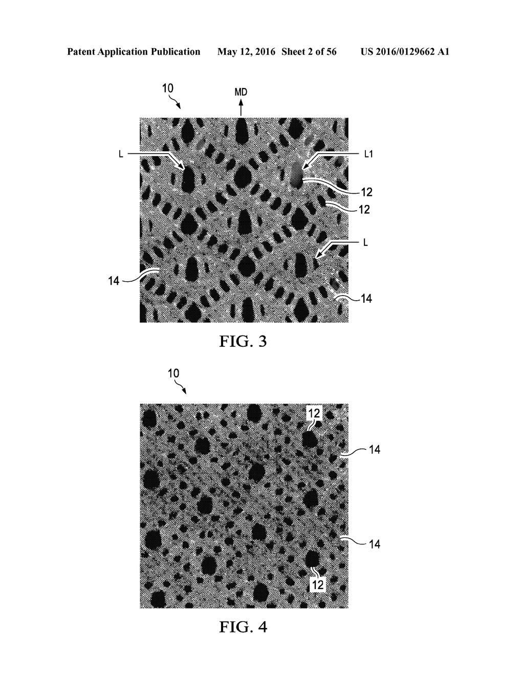 PATTERNED APERTURED WEBS AND METHODS FOR MAKING THE SAME - diagram, schematic, and image 03
