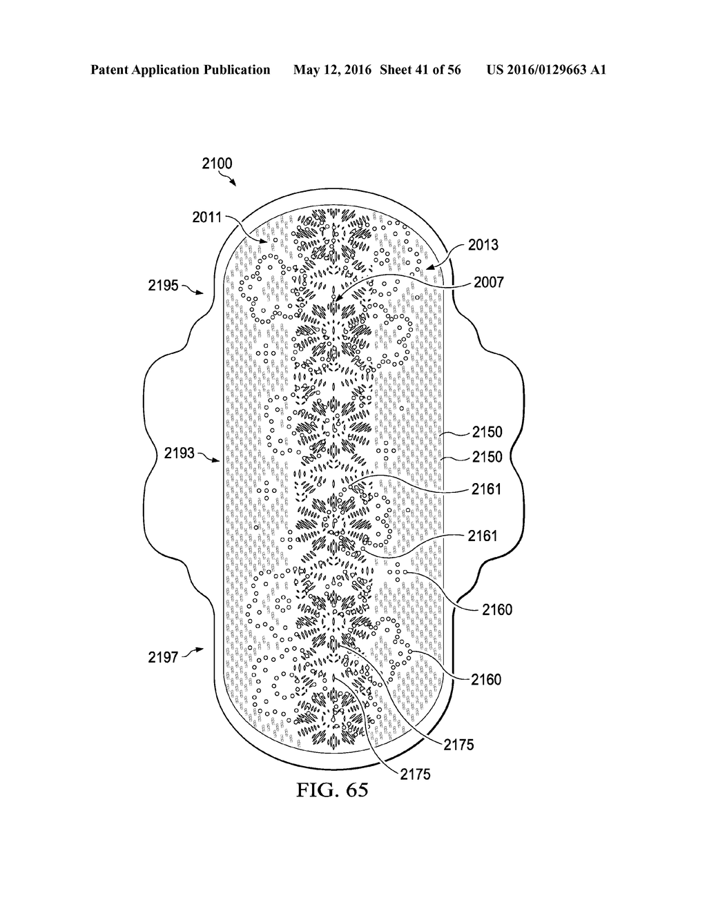 PATTERNED APERTURED WEBS AND METHODS FOR MAKING THE SAME - diagram, schematic, and image 42